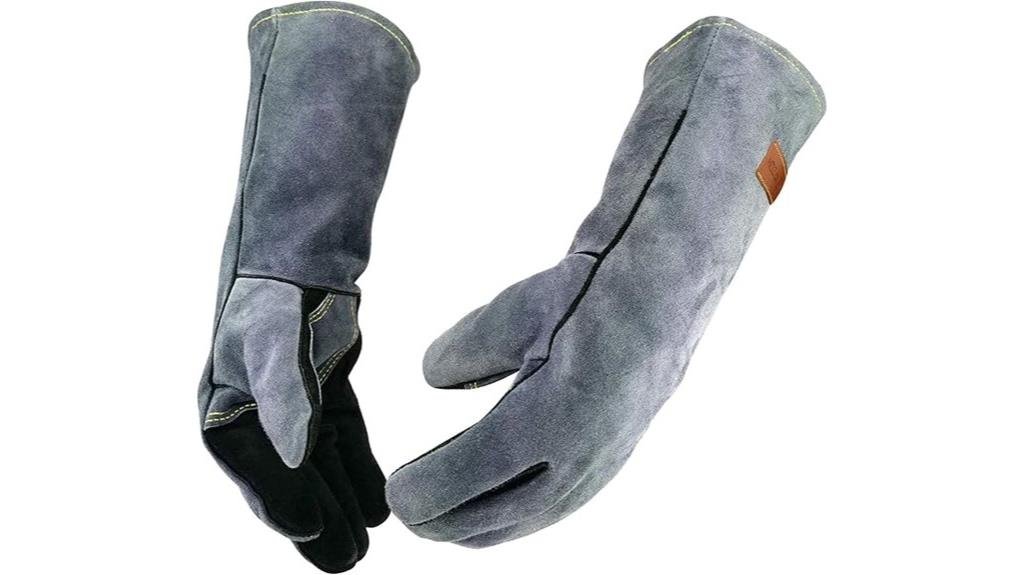 heat resistant leather gloves