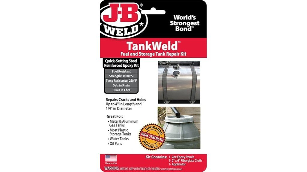 j b weld repair kit review