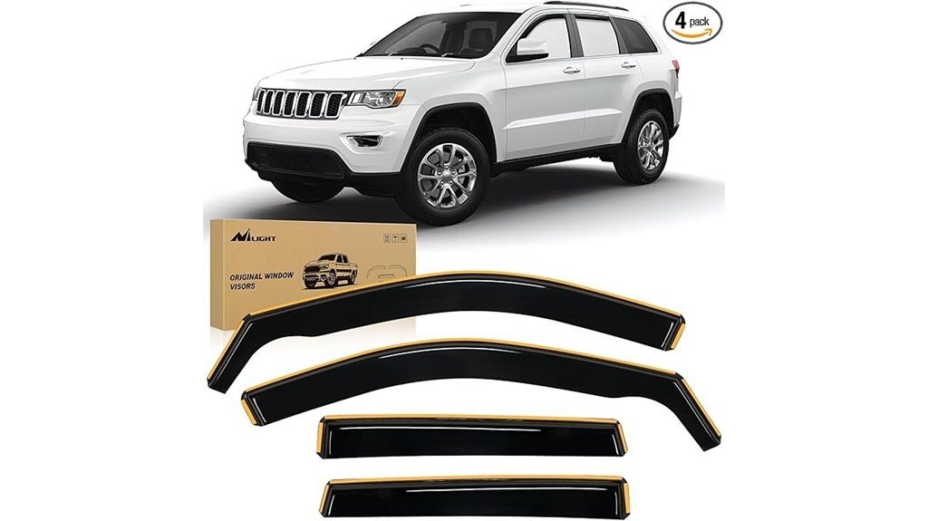 jeep window visors review