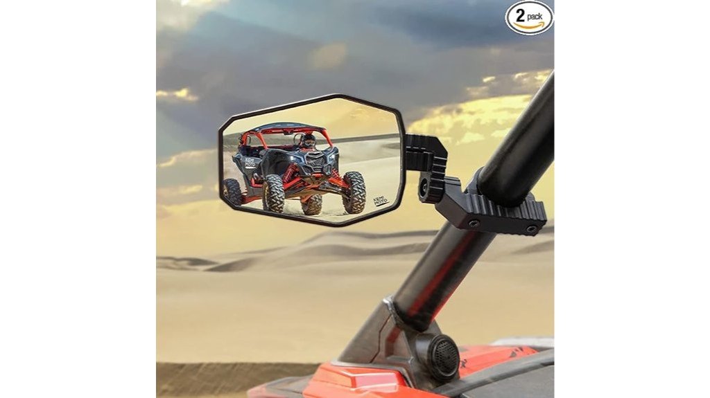 kemimoto utv mirrors review