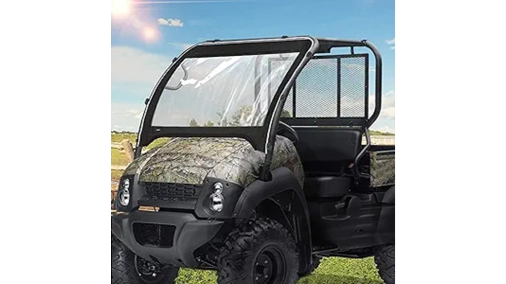 kemimoto utv windshield performance