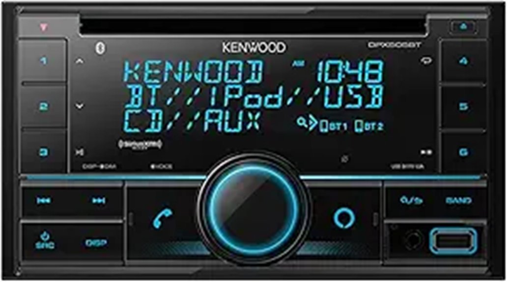 kenwood dpx505bt car stereo