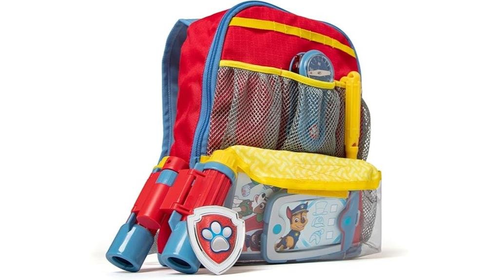 kid friendly paw patrol backpack