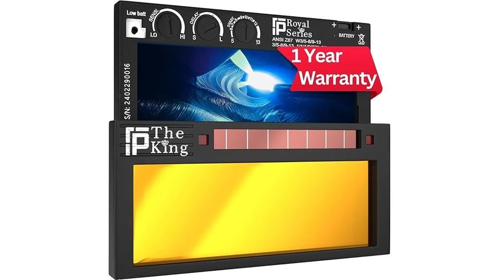 king 1 0 welding lens