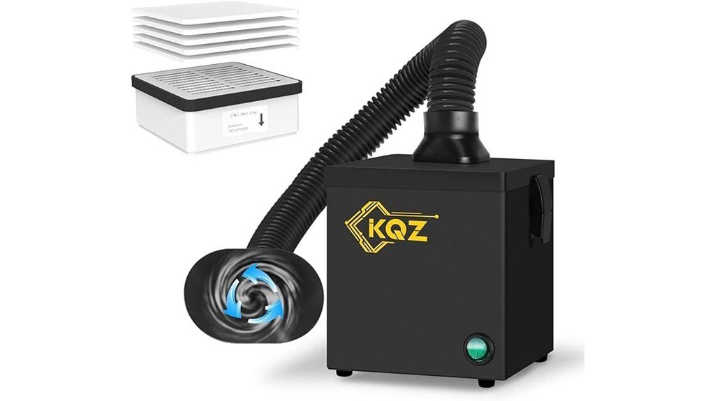 kqz b1 solder fume extractor