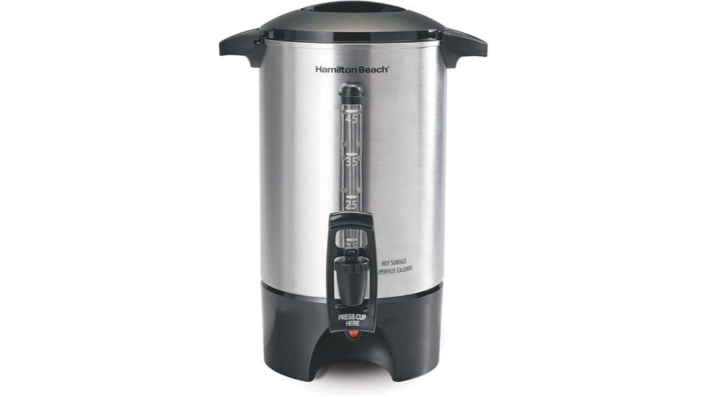 large capacity coffee urn