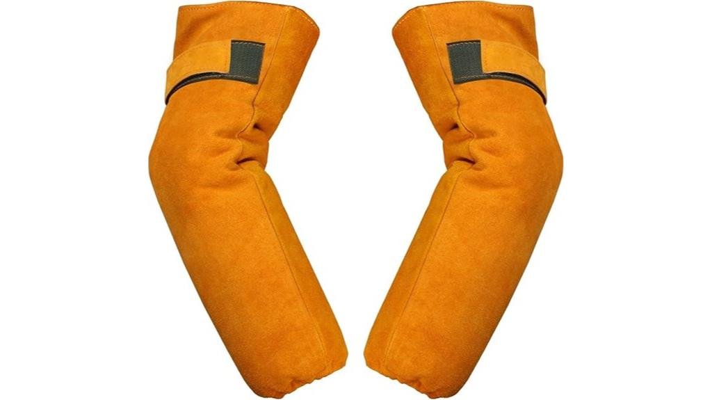leather welding sleeves review
