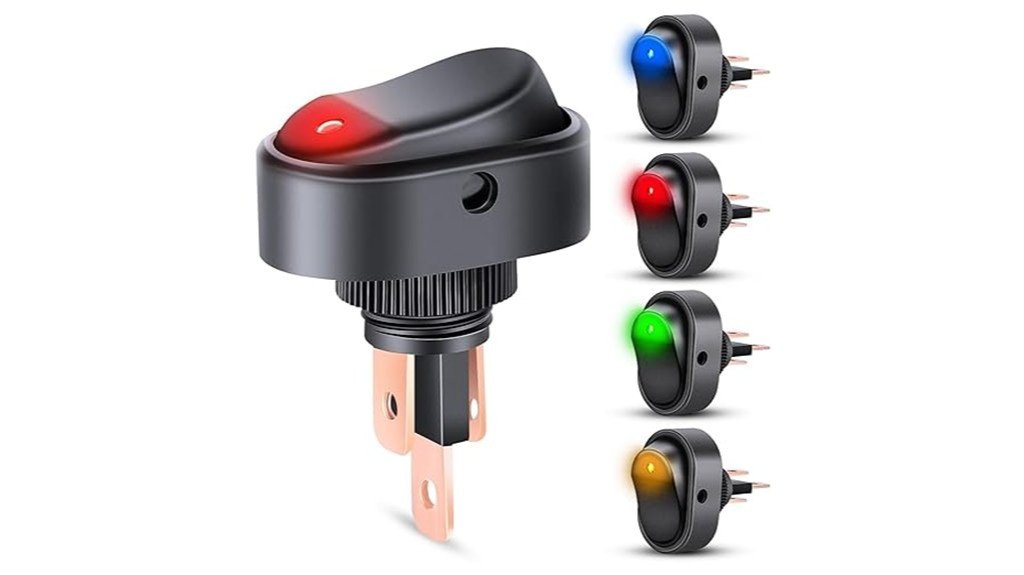 led rocker switch review