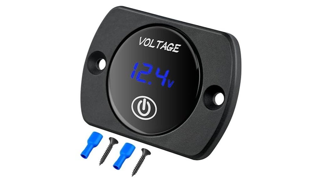 led voltmeter performance review