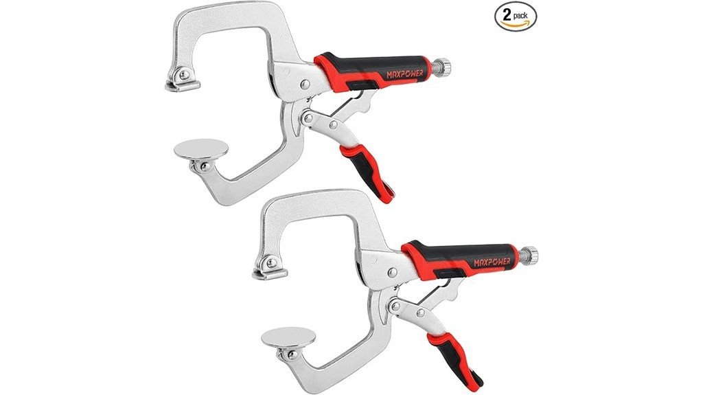 locking c clamp set