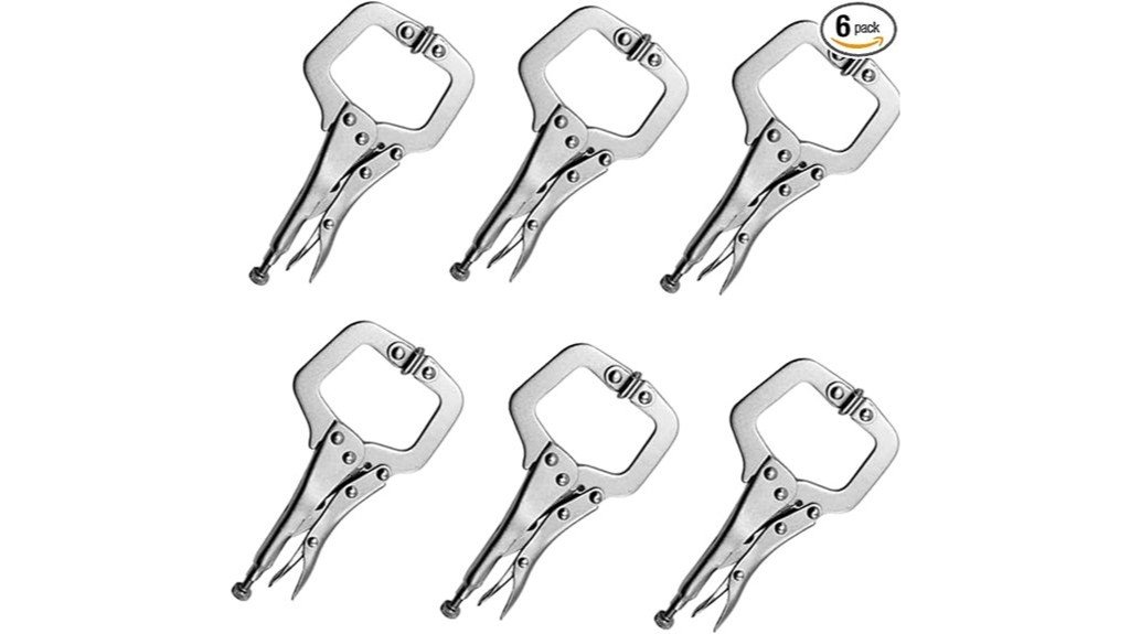 locking pliers clamp set