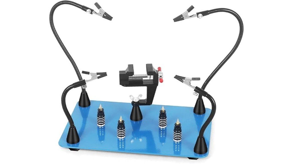 magnetic soldering assistance tool