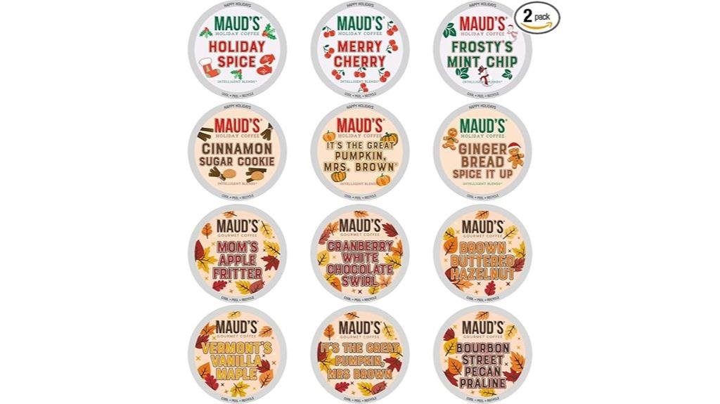 maud s holiday coffee pods