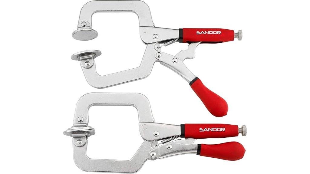 metal face clamps review