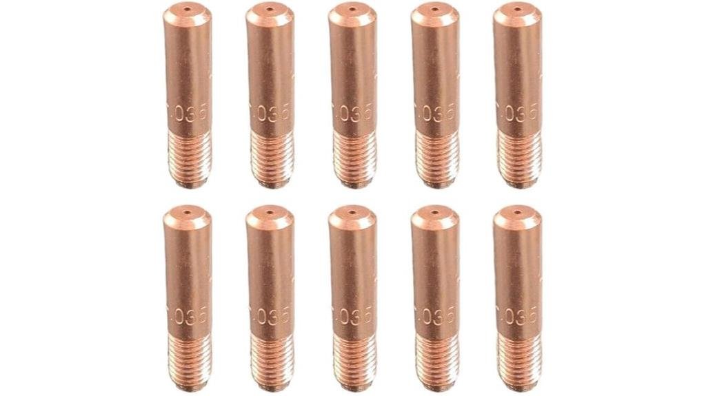 mig gun contact tips review