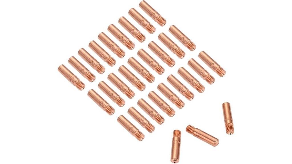 mig welding contact tips