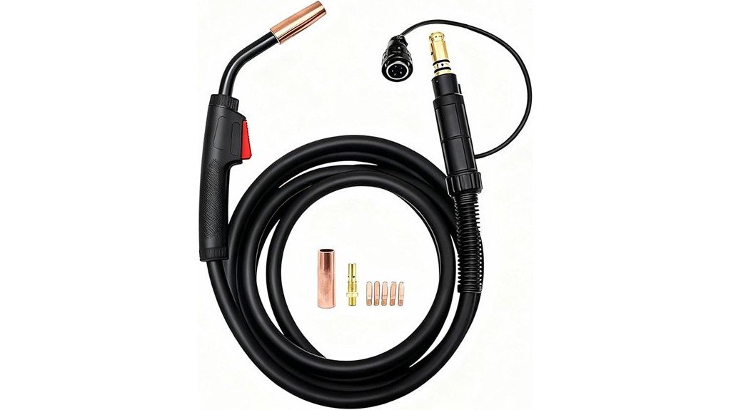 mig welding gun performance