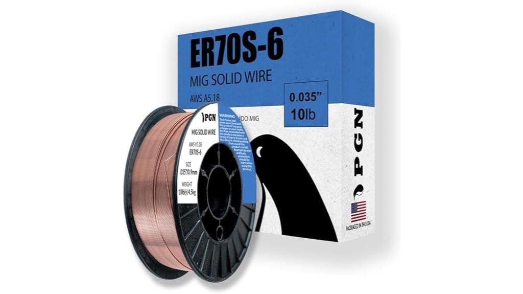 mig welding wire assessment