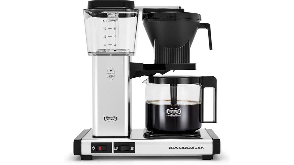 moccamaster coffee maker review