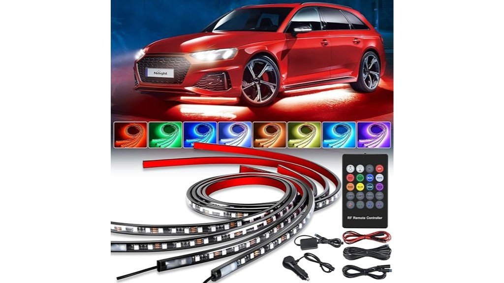 nilight car underglow lights