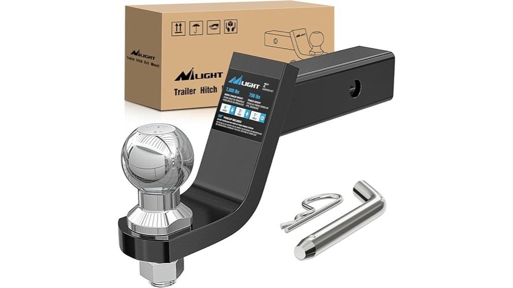 nilight hitch ball mount review