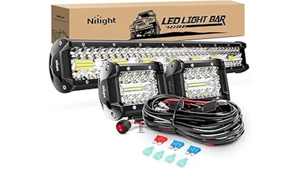 nilight led light bar