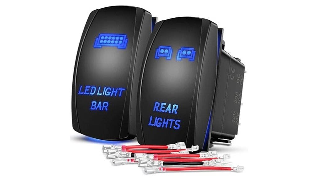 nilight rear lights switch