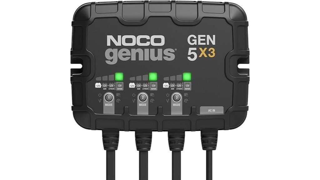 noco genius gen5x3 charger
