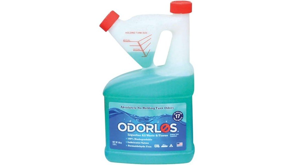 odorless waste treatment solution