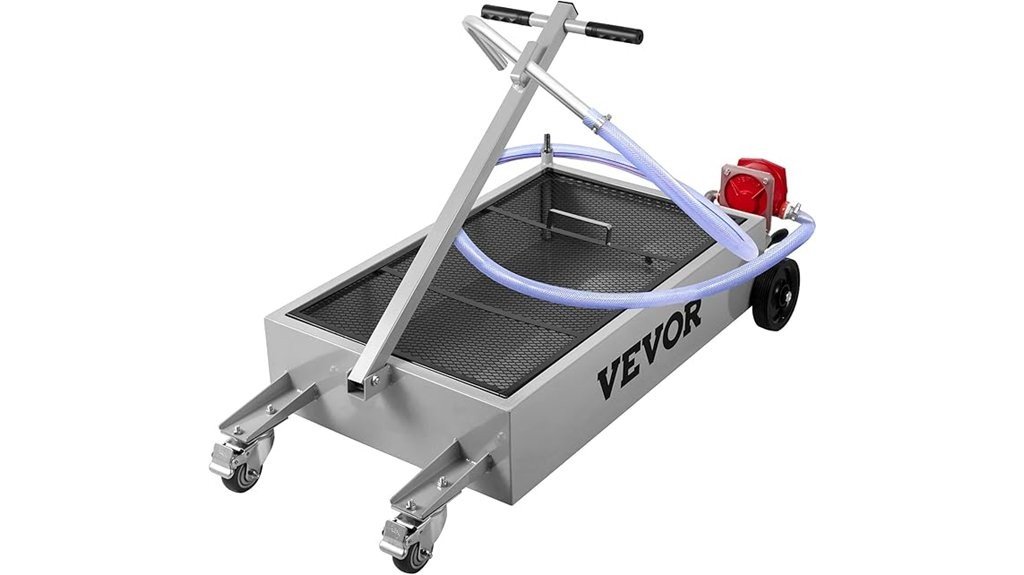 oil drain pan efficiency