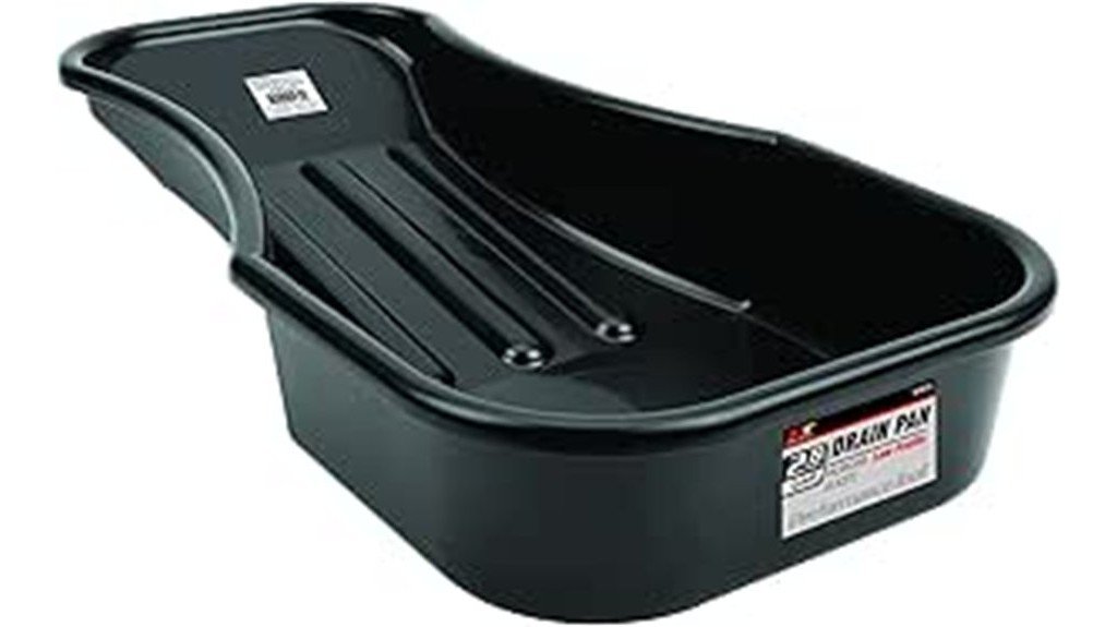 oil drain pan review