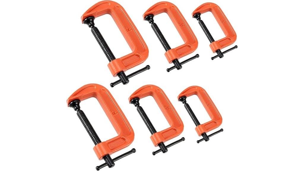 orange c clamp set review