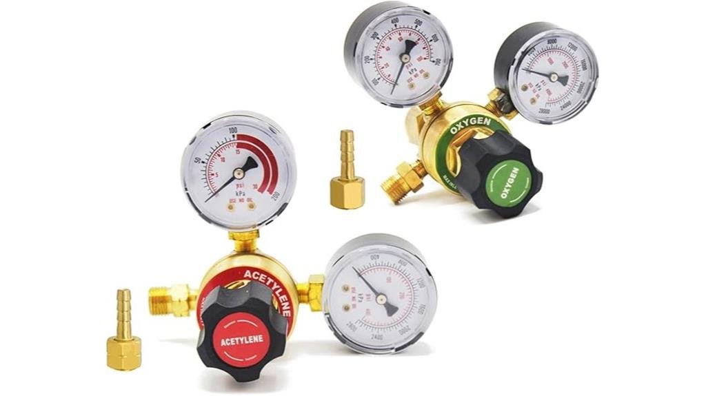 oxygen and acetylene regulators