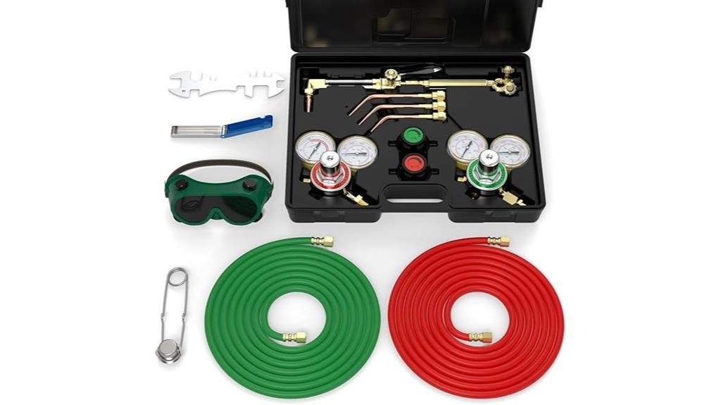 oxygen and acetylene torch