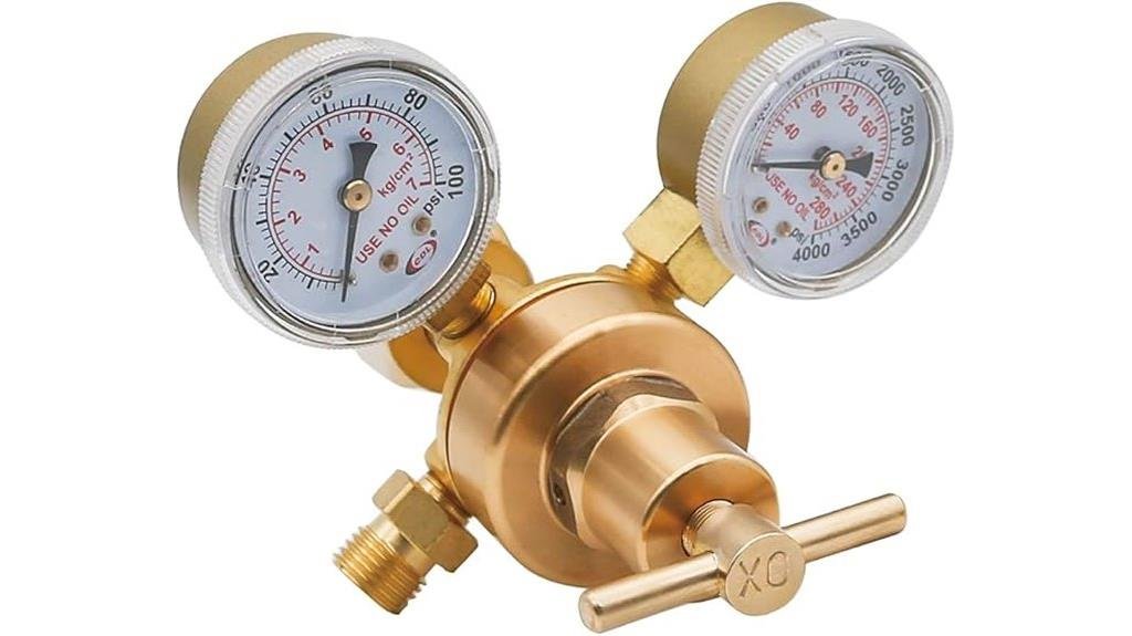 oxygen brass regulator review