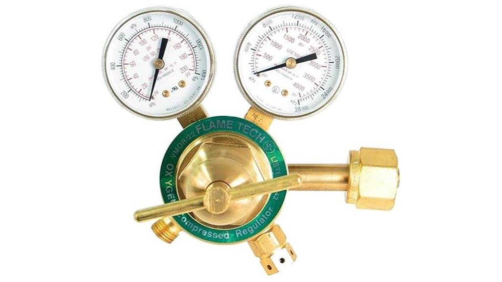 oxygen regulator performance assessment