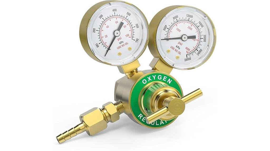 oxygen regulator performance review