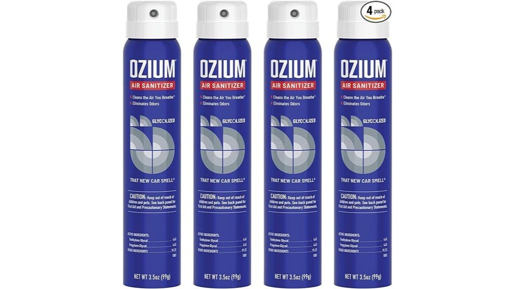 ozium air freshness guarantee