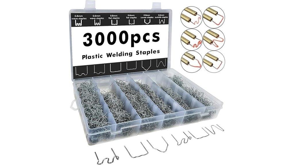 plastic welding staples review