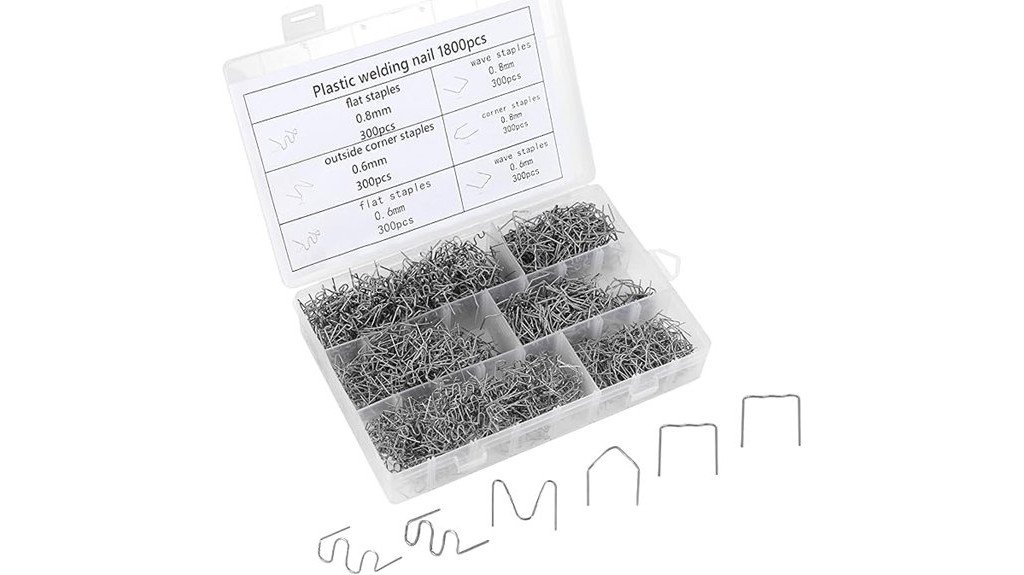 plastic welding staples review