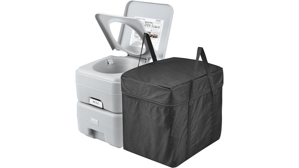 portable toilet camping essential