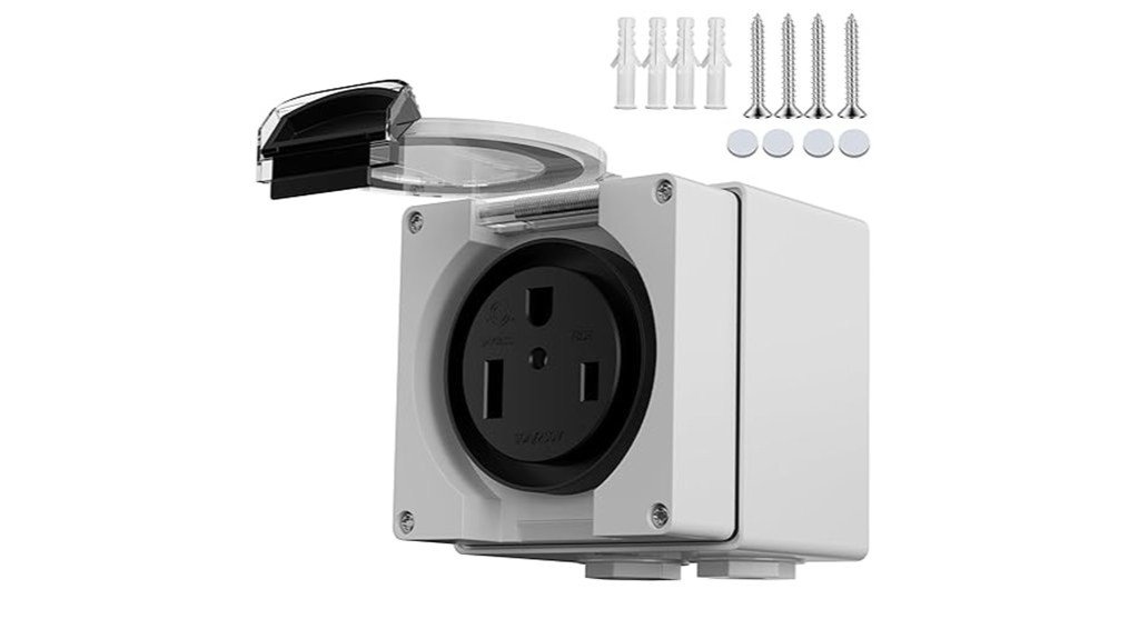 power outlet box review