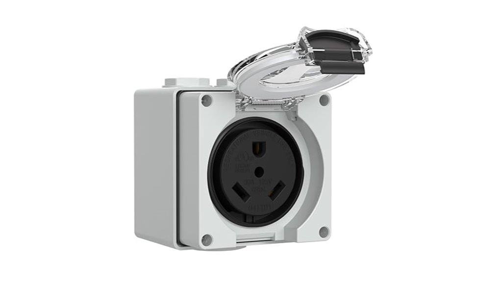 power outlet box review
