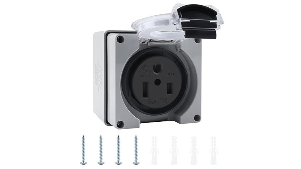 power outlet box review