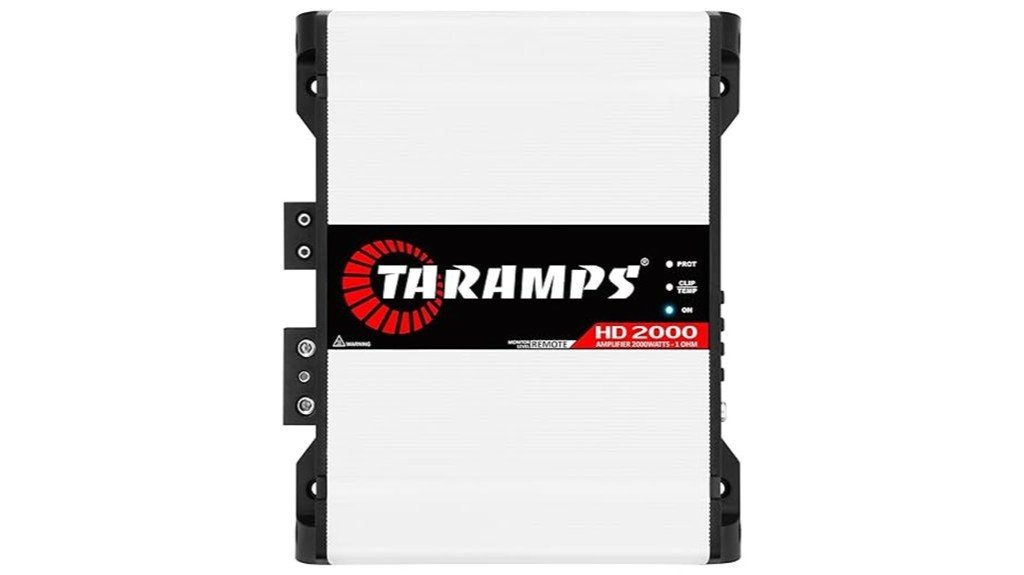 powerful audio performance amplifier