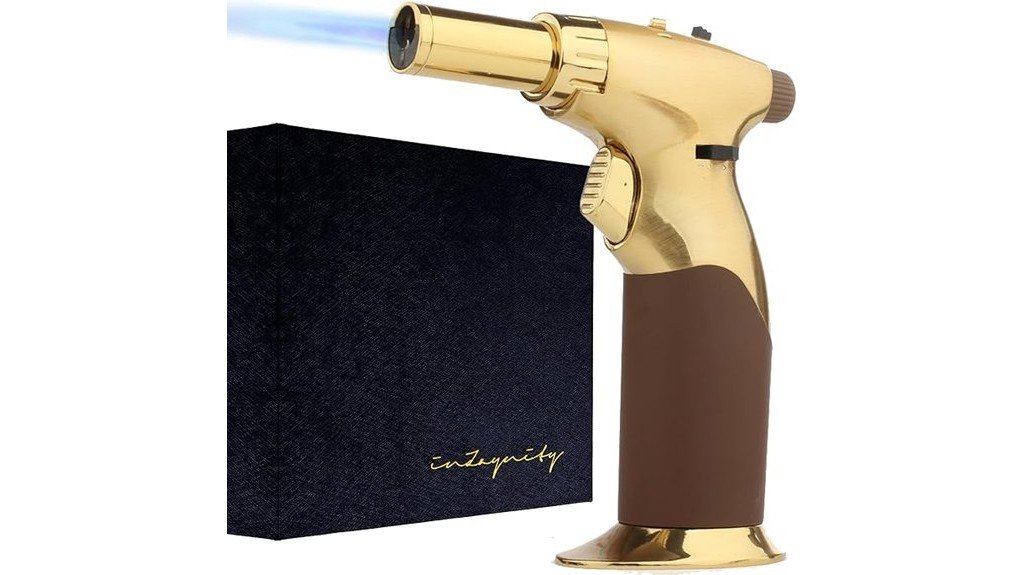 powerful dual flame torch