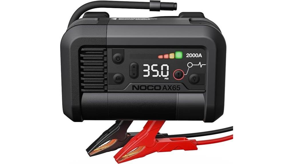 powerful portable jump starter