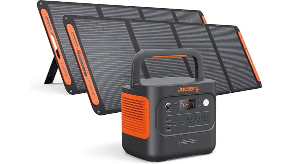 powerful portable solar generator