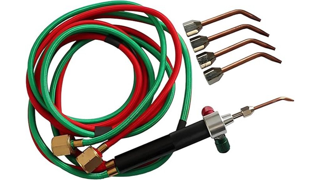 precision welding with mini torch