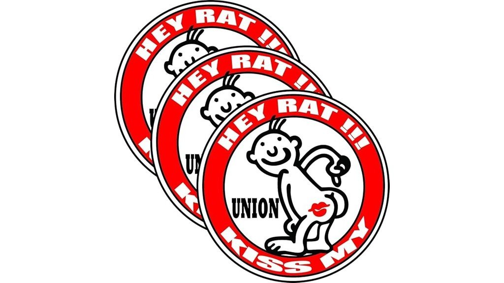 pro union stickers review